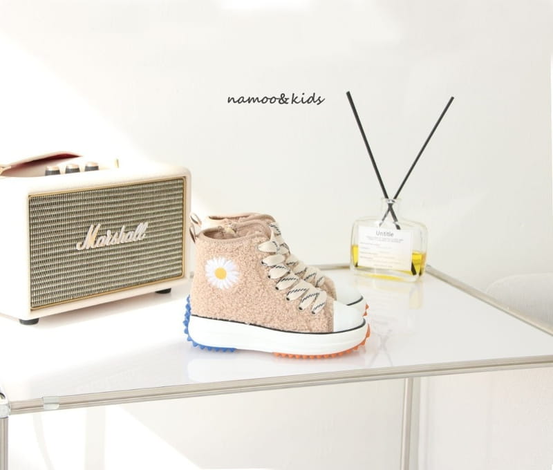 NAMOO & KIDS - Korean Children Fashion - #Kfashion4kids - Bboglei High Top Sneakers - 8