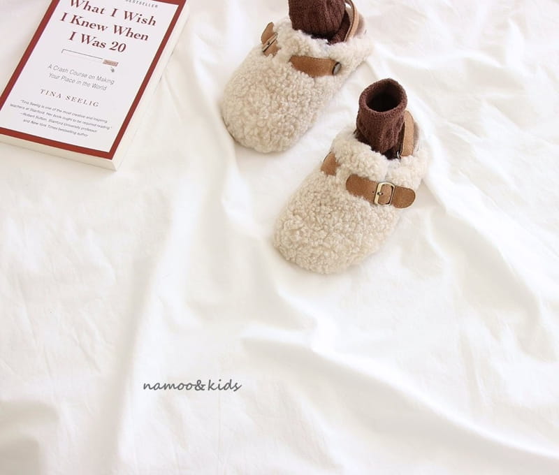 NAMOO & KIDS - Korean Children Fashion - #Kfashion4kids - Soy Fleece Bboglei Mule