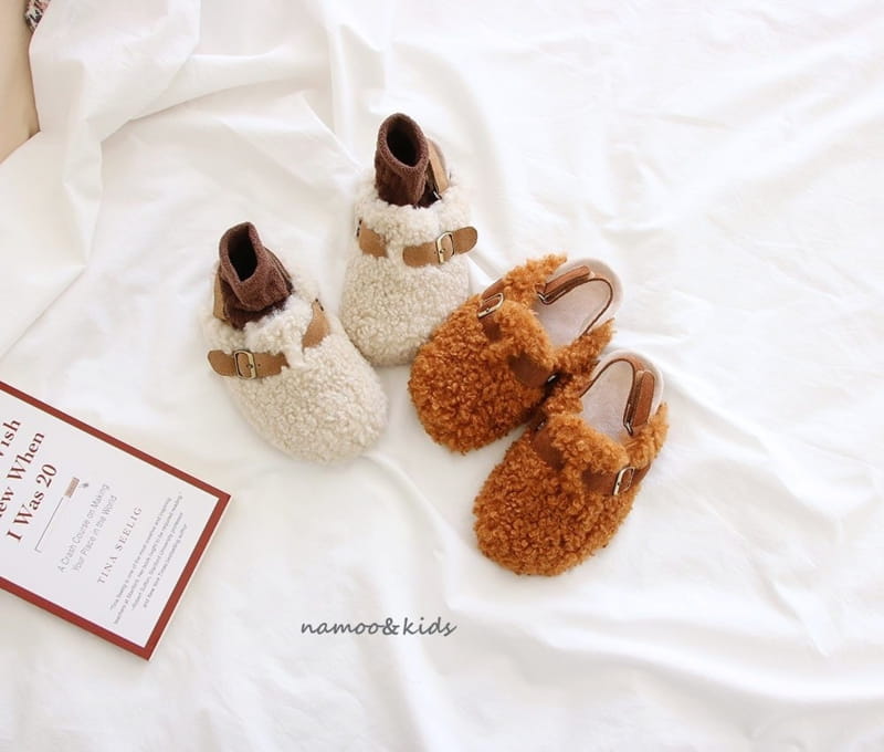NAMOO & KIDS - Korean Children Fashion - #Kfashion4kids - Soy Fleece Bboglei Mule - 5