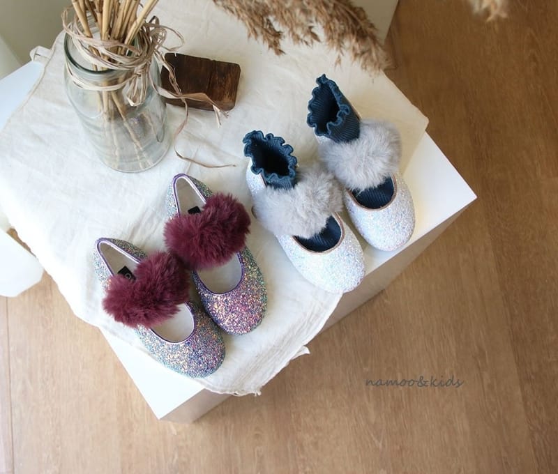 NAMOO & KIDS - Korean Children Fashion - #Kfashion4kids - Glitter Fluffy Merry Jane - 2