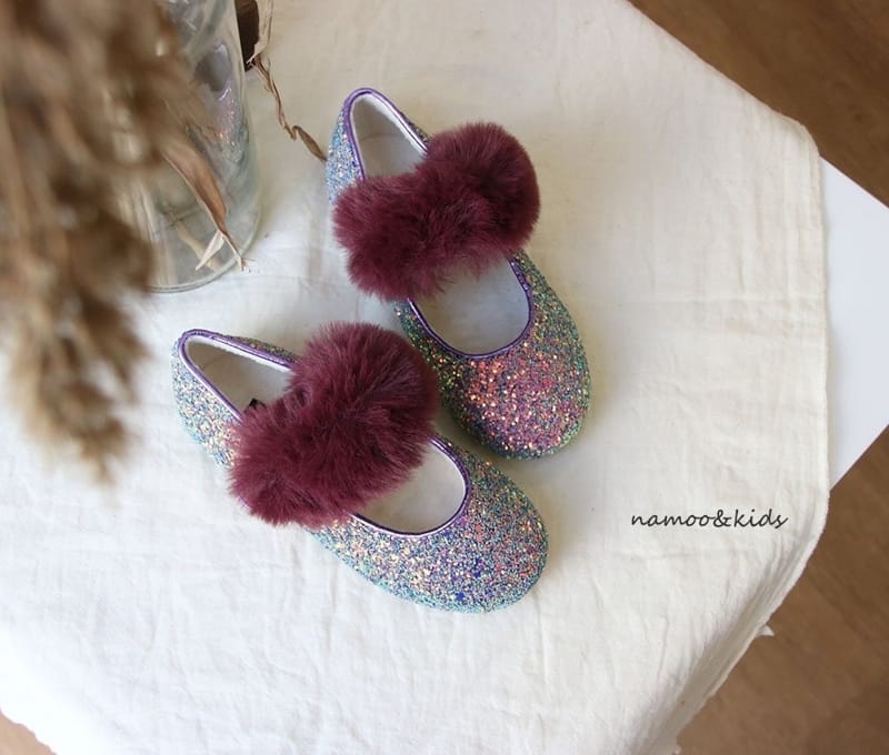 NAMOO & KIDS - Korean Children Fashion - #Kfashion4kids - Glitter Fluffy Merry Jane - 3