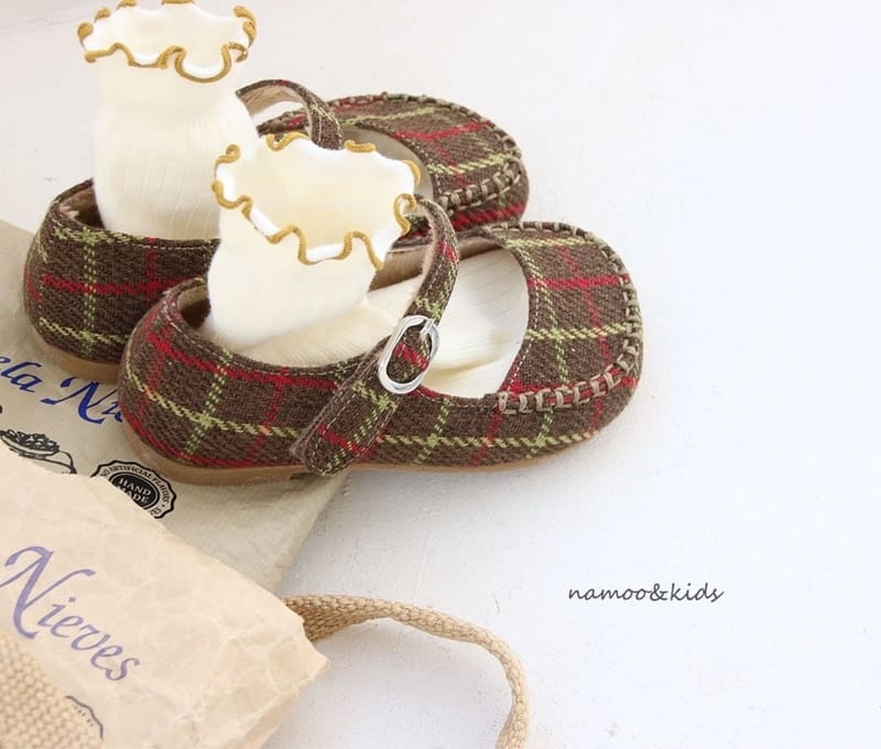 NAMOO & KIDS - Korean Children Fashion - #Kfashion4kids - Monika Check Merry Jane - 4