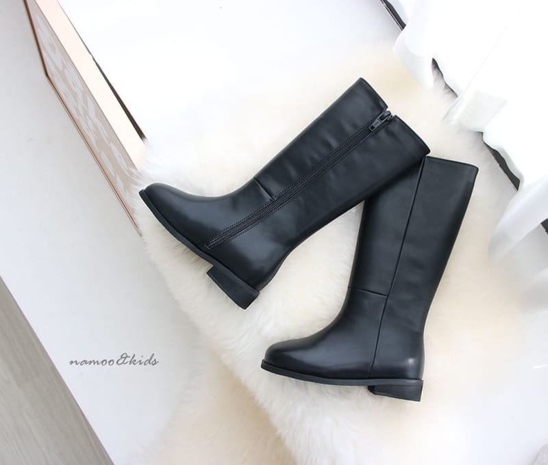NAMOO & KIDS - Korean Children Fashion - #Kfashion4kids - Wavy Long Boots - 3