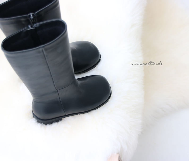 NAMOO & KIDS - Korean Children Fashion - #Kfashion4kids - Wavy Long Boots - 4