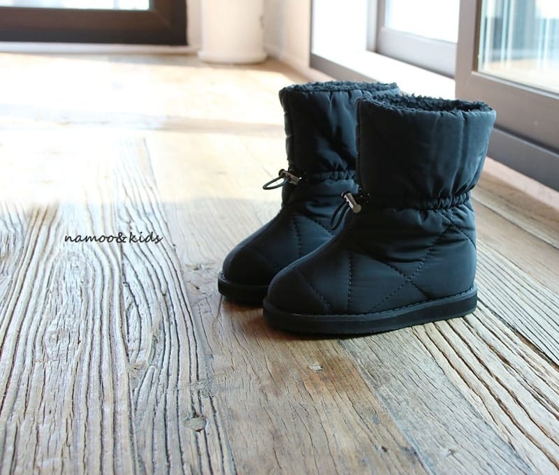 NAMOO & KIDS - Korean Children Fashion - #Kfashion4kids - Cream Padding Boots - 5