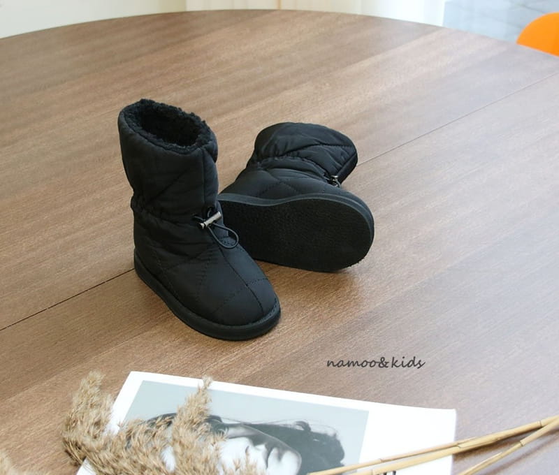 NAMOO & KIDS - Korean Children Fashion - #Kfashion4kids - Cream Padding Boots - 7