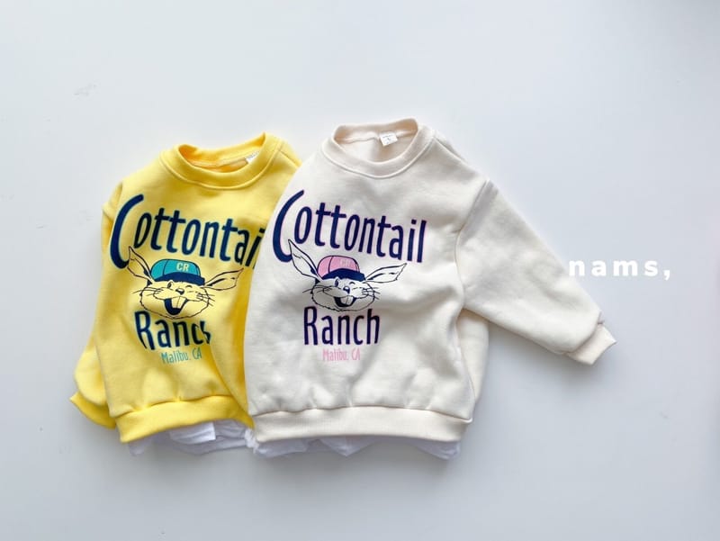 NAMS - Korean Children Fashion - #Kfashion4kids - Rabbit Fleece Top Bottom Set