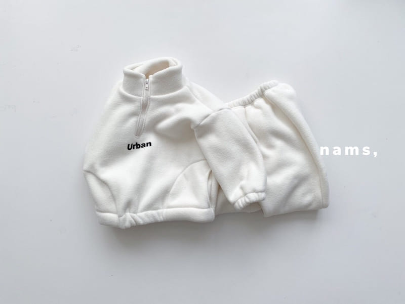 NAMS - Korean Children Fashion - #Kfashion4kids - Urban Anorak Top Bottom Set - 2