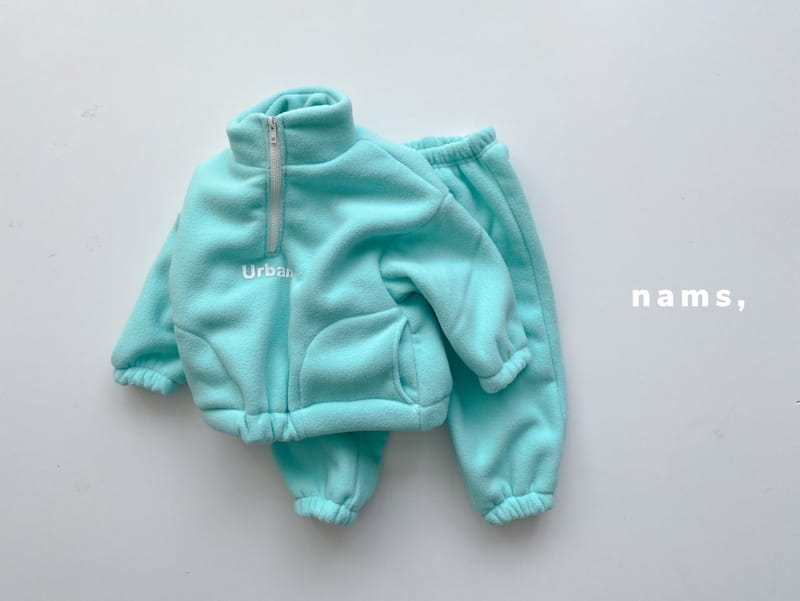 NAMS - Korean Children Fashion - #Kfashion4kids - Urban Anorak Top Bottom Set - 3