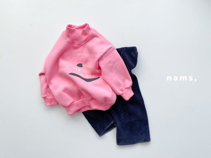 NAMS - Korean Children Fashion - #Kfashion4kids - Tomboy Half Turtleneck Sweatshirt - 12