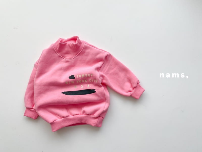 NAMS - Korean Children Fashion - #Kfashion4kids - Tomboy Half Turtleneck Sweatshirt - 4