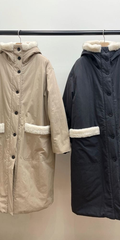 NAN - Korean Children Fashion - #Kfashion4kids - Baraclava Pdding Coat