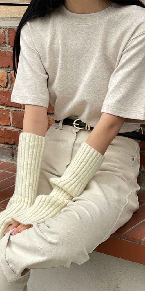 NAN - Korean Children Fashion - #Kfashion4kids - Layered Short Sleeves Tee