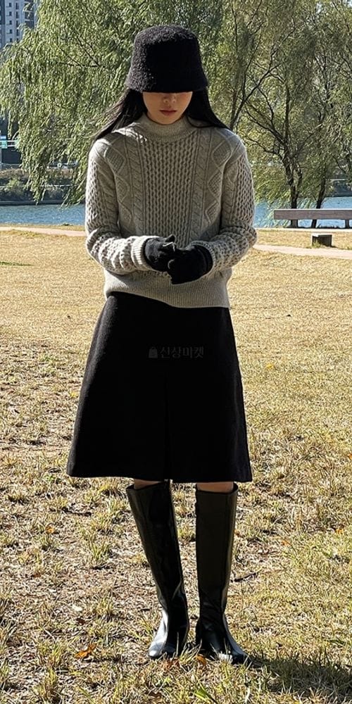 NAN - Korean Children Fashion - #Kfashion4kids - Vely Midi Skirt