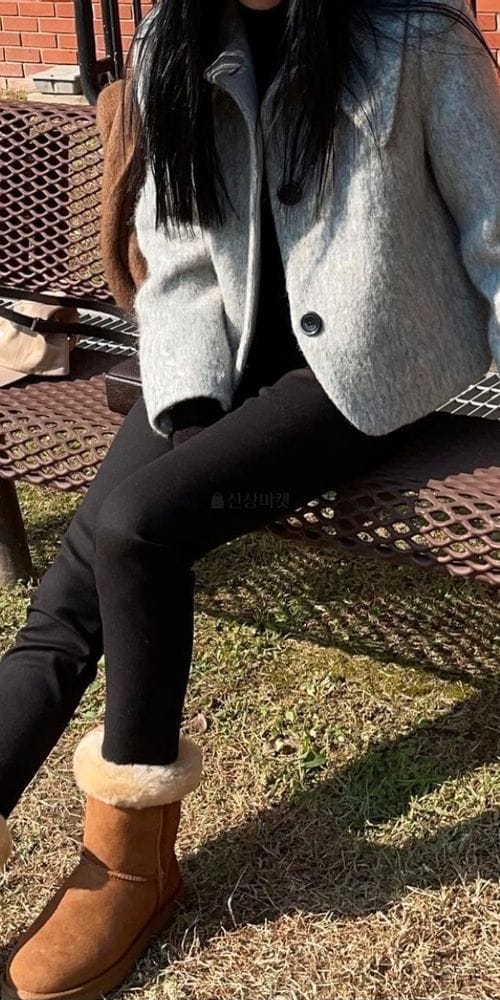 NAN - Korean Children Fashion - #Kfashion4kids - Hairy Collar Short Jacket - 2