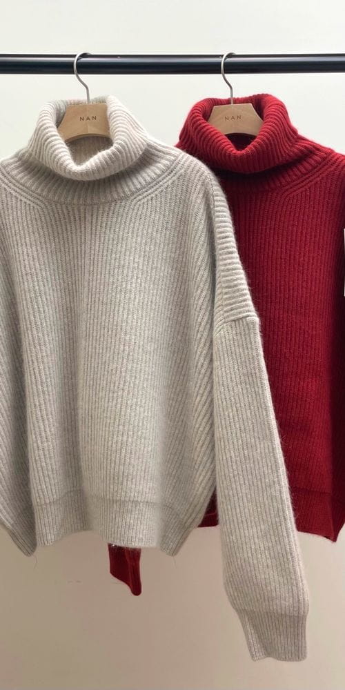 NAN - Korean Children Fashion - #Kfashion4kids - Over Turtleneck