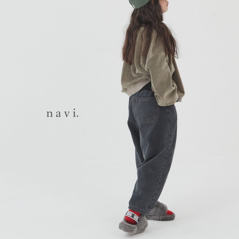 NAVI - Korean Children Fashion - #Kfashion4kids - Veloure Sweatshirt - 2