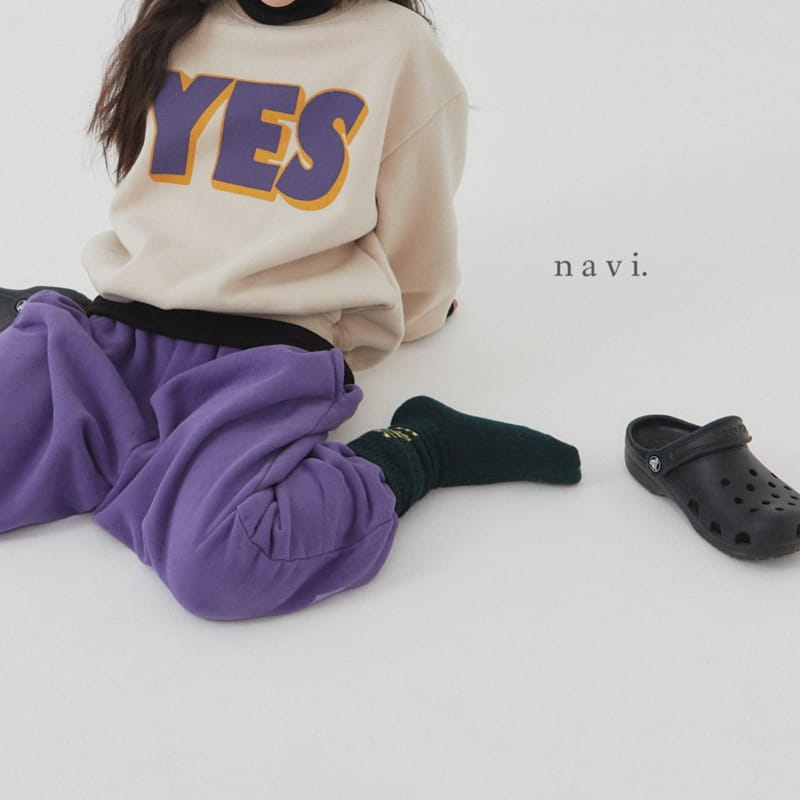 NAVI - Korean Children Fashion - #Kfashion4kids - Yes Sweatshirt - 5