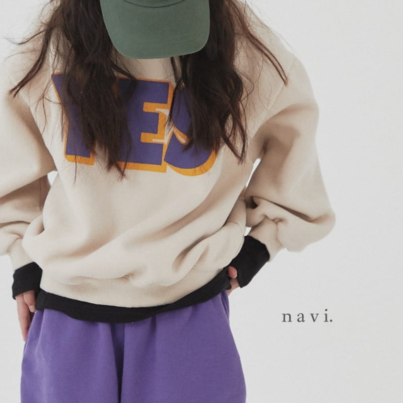 NAVI - Korean Children Fashion - #Kfashion4kids - Yes Sweatshirt - 8