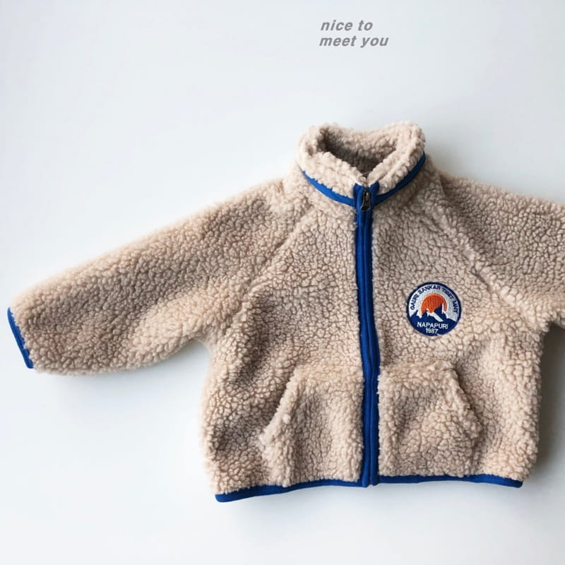 NICE TO MEET YOU - Korean Children Fashion - #Kfashion4kids - Mountain Fleece Jumper with Mom - 7