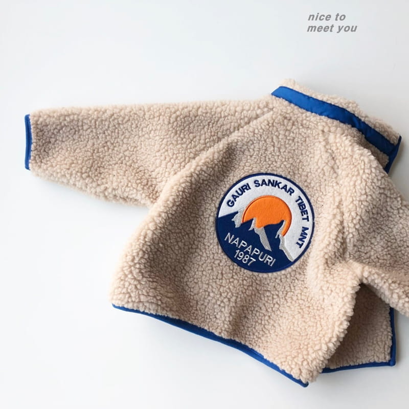NICE TO MEET YOU - Korean Children Fashion - #Kfashion4kids - Mountain Fleece Jumper with Mom - 8