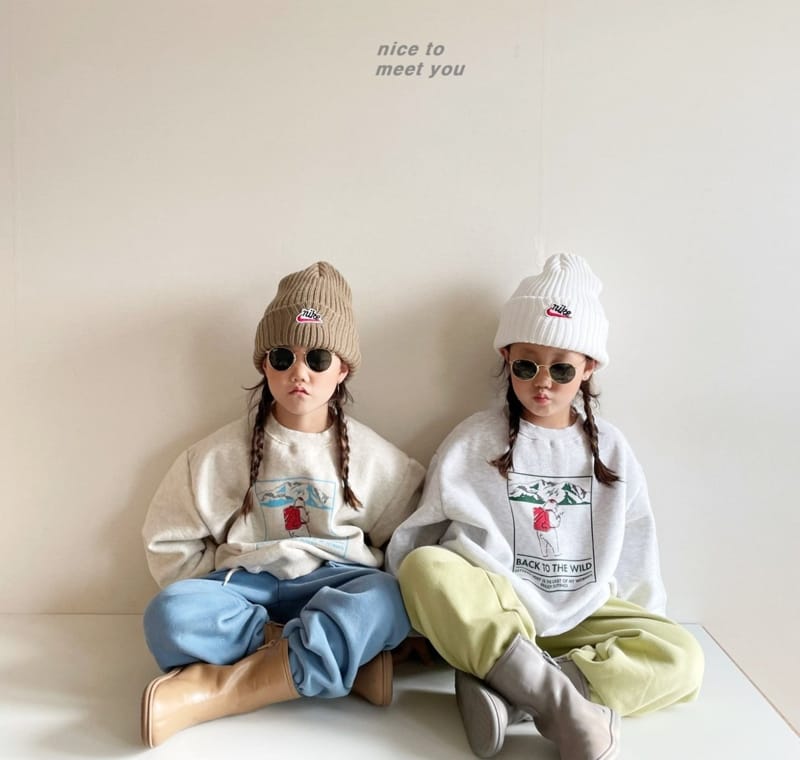 NICE TO MEET YOU - Korean Children Fashion - #Kfashion4kids - Back Packing Fleece Jumper with Mom - 11