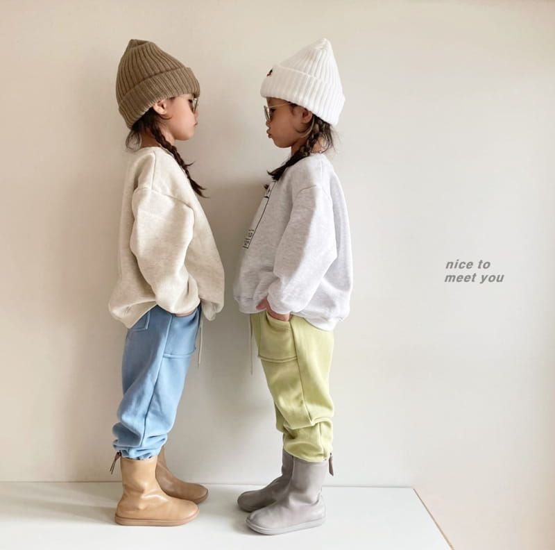 NICE TO MEET YOU - Korean Children Fashion - #Kfashion4kids - Back Packing Fleece Jumper with Mom - 9