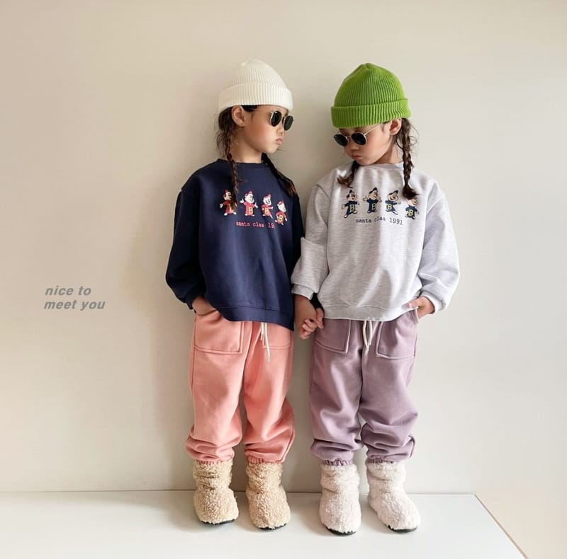NICE TO MEET YOU - Korean Children Fashion - #Kfashion4kids - Ggurugi Sweatshirt - 10