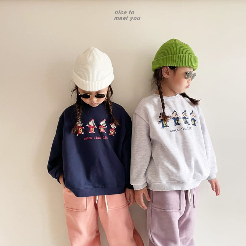 NICE TO MEET YOU - Korean Children Fashion - #Kfashion4kids - Ggurugi Sweatshirt - 11