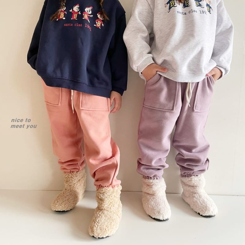 NICE TO MEET YOU - Korean Children Fashion - #Kfashion4kids - Ggurugi Sweatshirt - 12