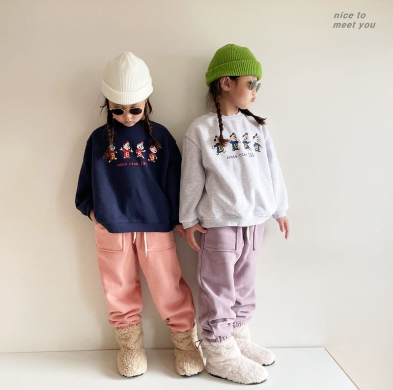 NICE TO MEET YOU - Korean Children Fashion - #Kfashion4kids - Ggurugi Sweatshirt - 2