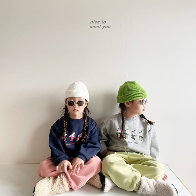 NICE TO MEET YOU - Korean Children Fashion - #Kfashion4kids - Ggurugi Sweatshirt - 3