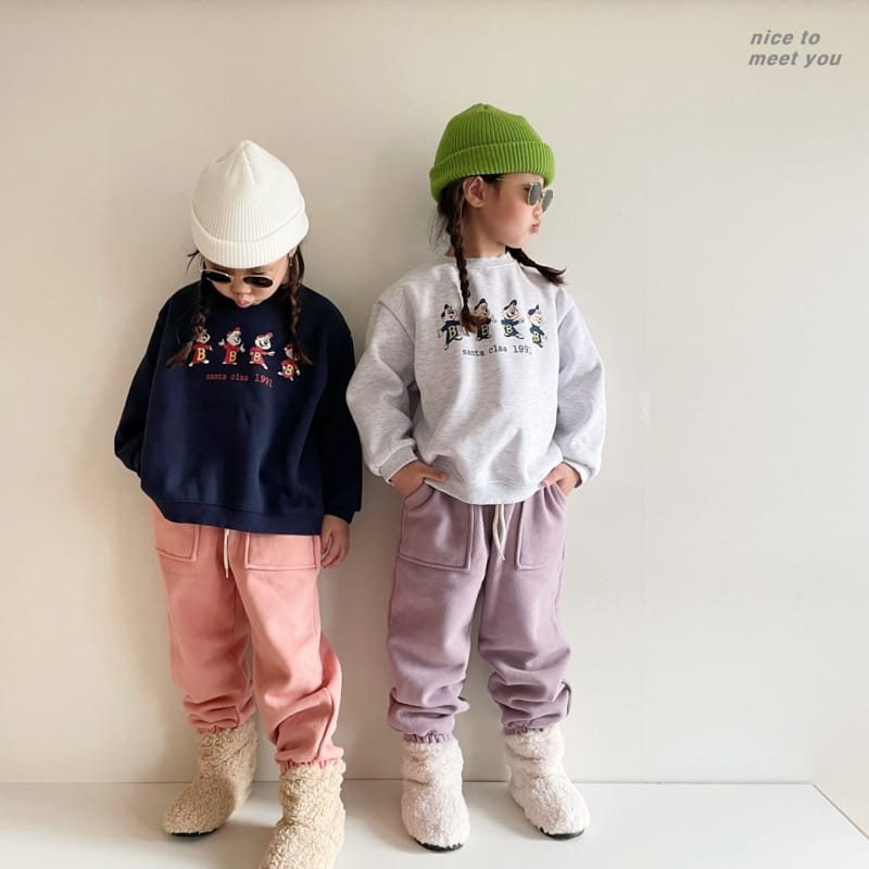 NICE TO MEET YOU - Korean Children Fashion - #Kfashion4kids - Ggurugi Sweatshirt - 5