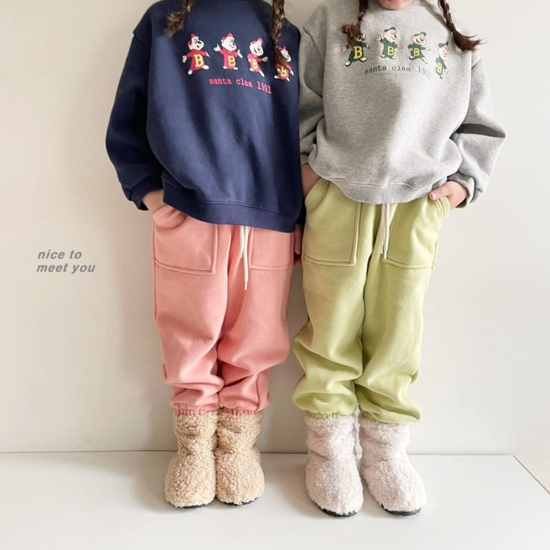 NICE TO MEET YOU - Korean Children Fashion - #Kfashion4kids - Ggurugi Sweatshirt - 7