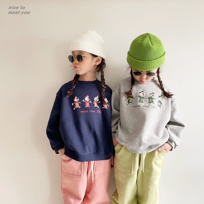 NICE TO MEET YOU - Korean Children Fashion - #Kfashion4kids - Ggurugi Sweatshirt - 8