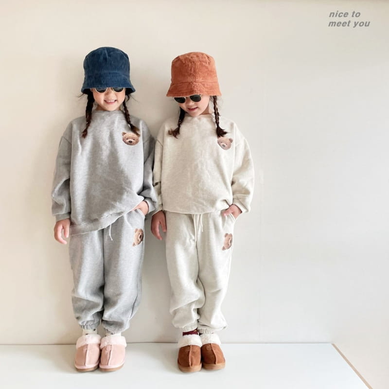 NICE TO MEET YOU - Korean Children Fashion - #Kfashion4kids - Bbeaggom Sweatshirt with Mom - 10