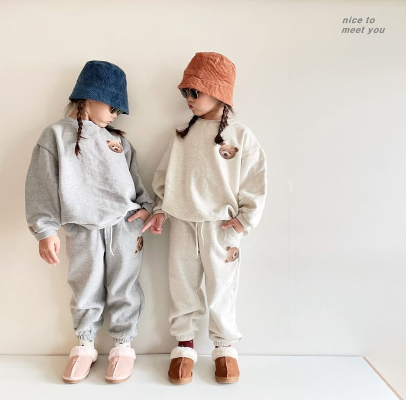 NICE TO MEET YOU - Korean Children Fashion - #Kfashion4kids - Bbeaggom Sweatshirt with Mom - 11