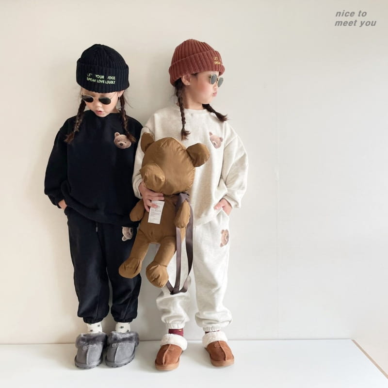 NICE TO MEET YOU - Korean Children Fashion - #Kfashion4kids - Bbeaggom Sweatshirt with Mom - 12