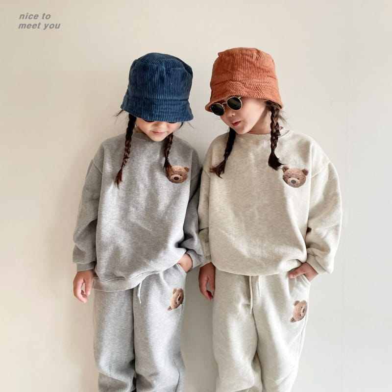 NICE TO MEET YOU - Korean Children Fashion - #Kfashion4kids - Bbeaggom Sweatshirt with Mom - 2
