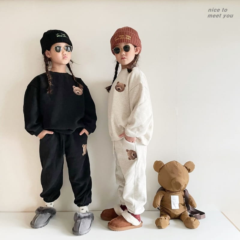 NICE TO MEET YOU - Korean Children Fashion - #Kfashion4kids - Bbeaggom Sweatshirt with Mom - 5