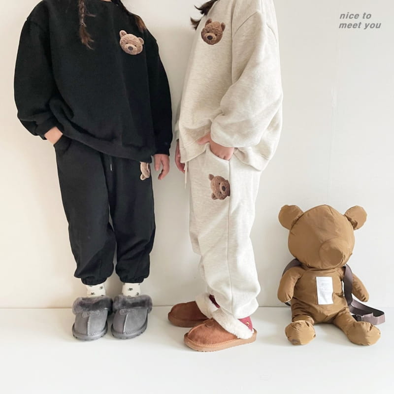NICE TO MEET YOU - Korean Children Fashion - #Kfashion4kids - Bbeaggom Sweatshirt with Mom - 6