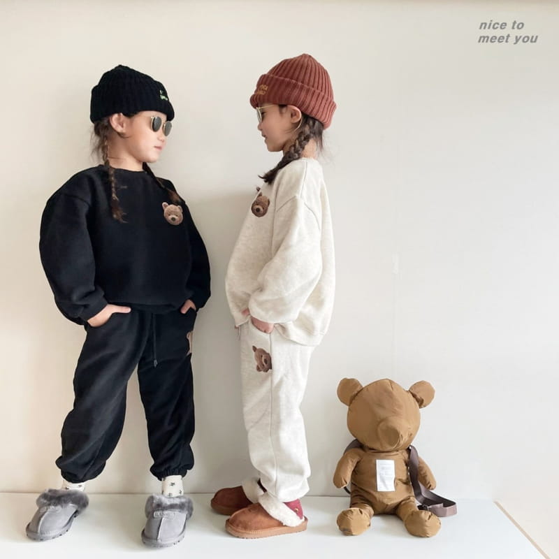 NICE TO MEET YOU - Korean Children Fashion - #Kfashion4kids - Bbeaggom Sweatshirt with Mom - 8