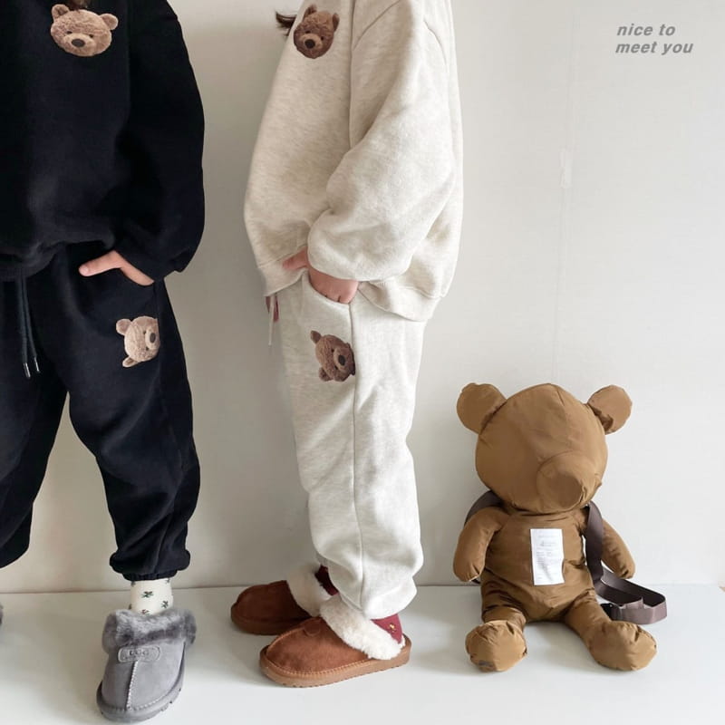 NICE TO MEET YOU - Korean Children Fashion - #Kfashion4kids - Bbeaggom Sweatshirt with Mom - 9
