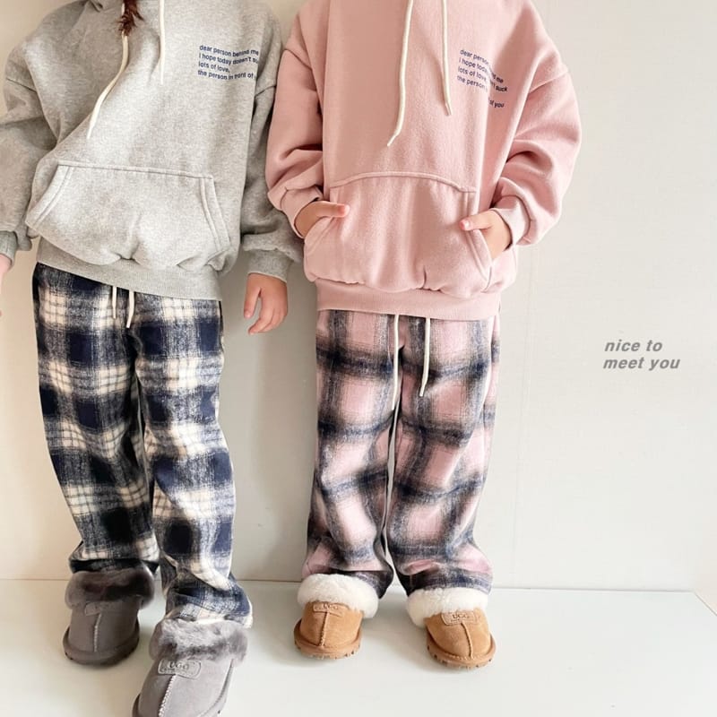 NICE TO MEET YOU - Korean Children Fashion - #Kfashion4kids - Behind Hoody - 11