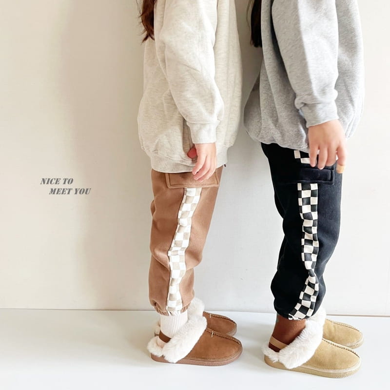NICE TO MEET YOU - Korean Children Fashion - #Kfashion4kids - Bans Pocket Pants