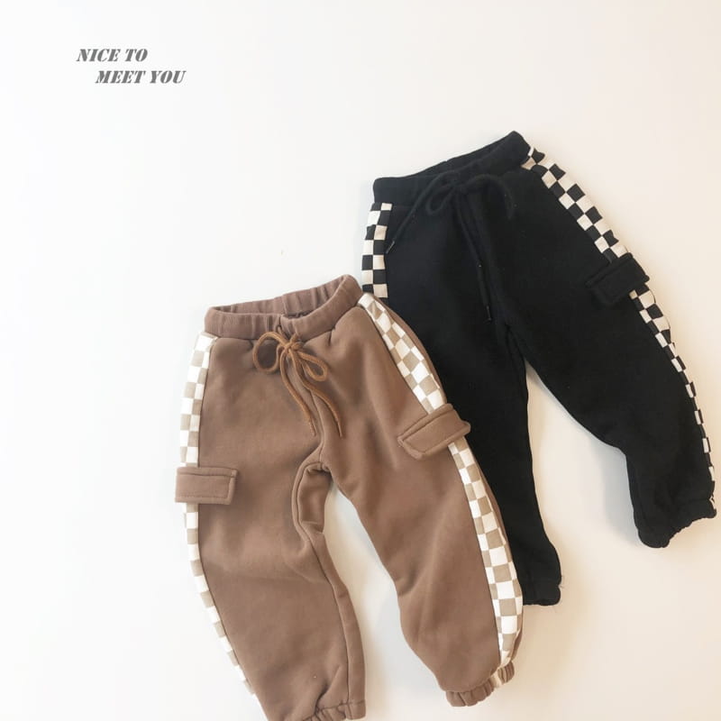 NICE TO MEET YOU - Korean Children Fashion - #Kfashion4kids - Bans Pocket Pants - 10
