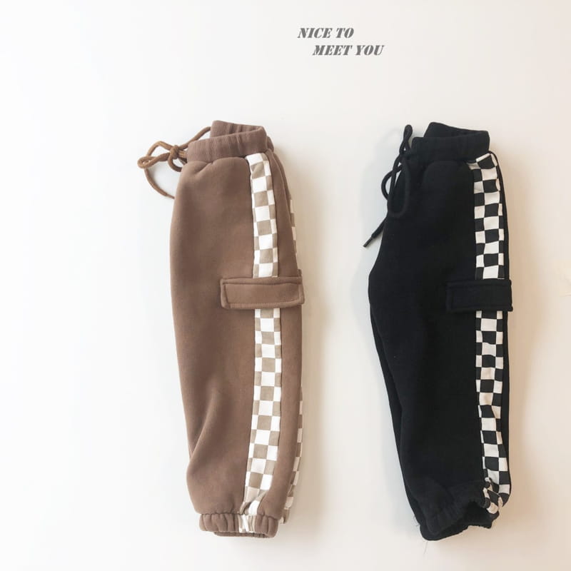 NICE TO MEET YOU - Korean Children Fashion - #Kfashion4kids - Bans Pocket Pants - 11