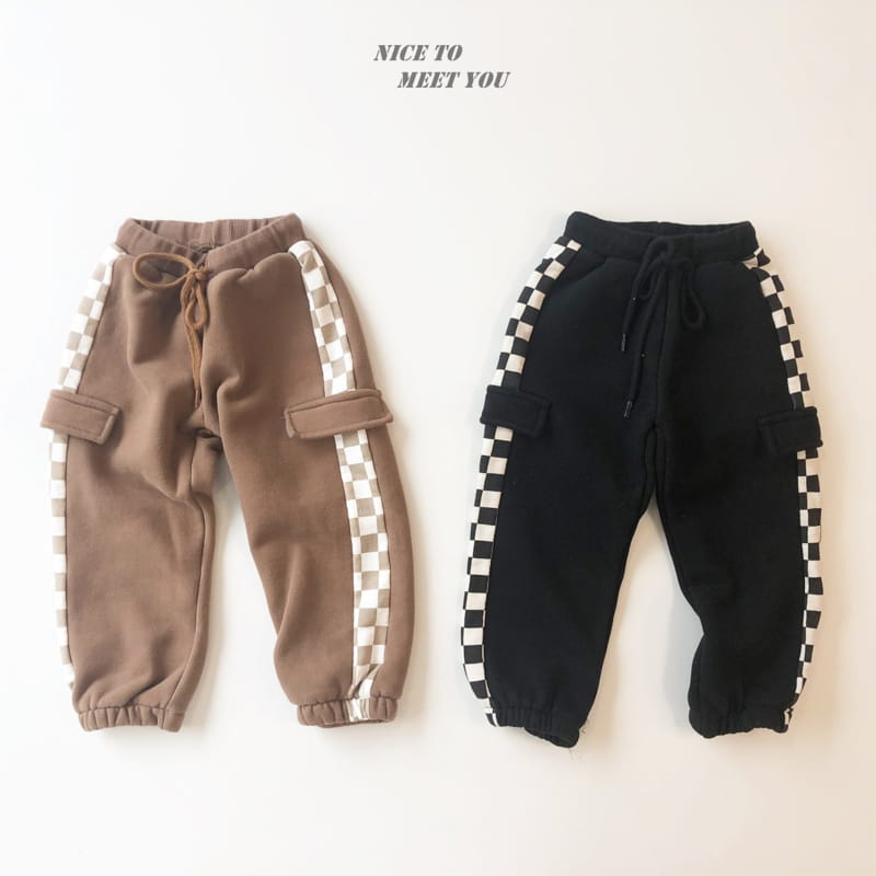 NICE TO MEET YOU - Korean Children Fashion - #Kfashion4kids - Bans Pocket Pants - 12