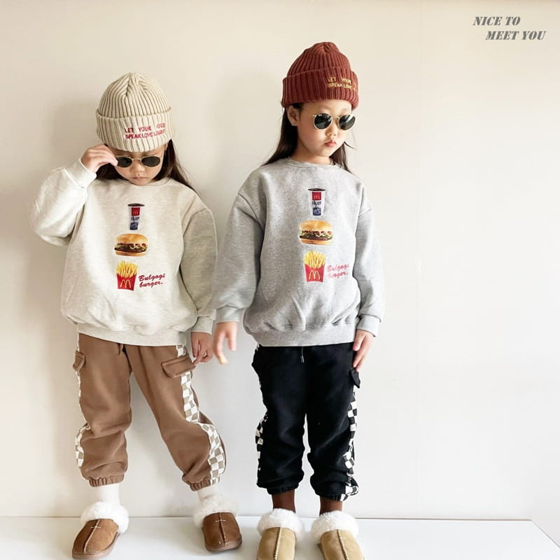 NICE TO MEET YOU - Korean Children Fashion - #Kfashion4kids - Bans Pocket Pants - 2