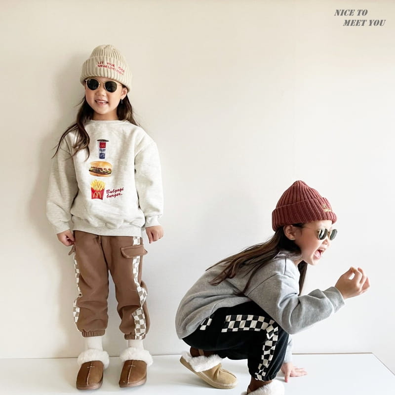 NICE TO MEET YOU - Korean Children Fashion - #Kfashion4kids - Bans Pocket Pants - 3